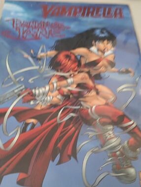 Vampirella Hollowgram Comic- Red & Blue
